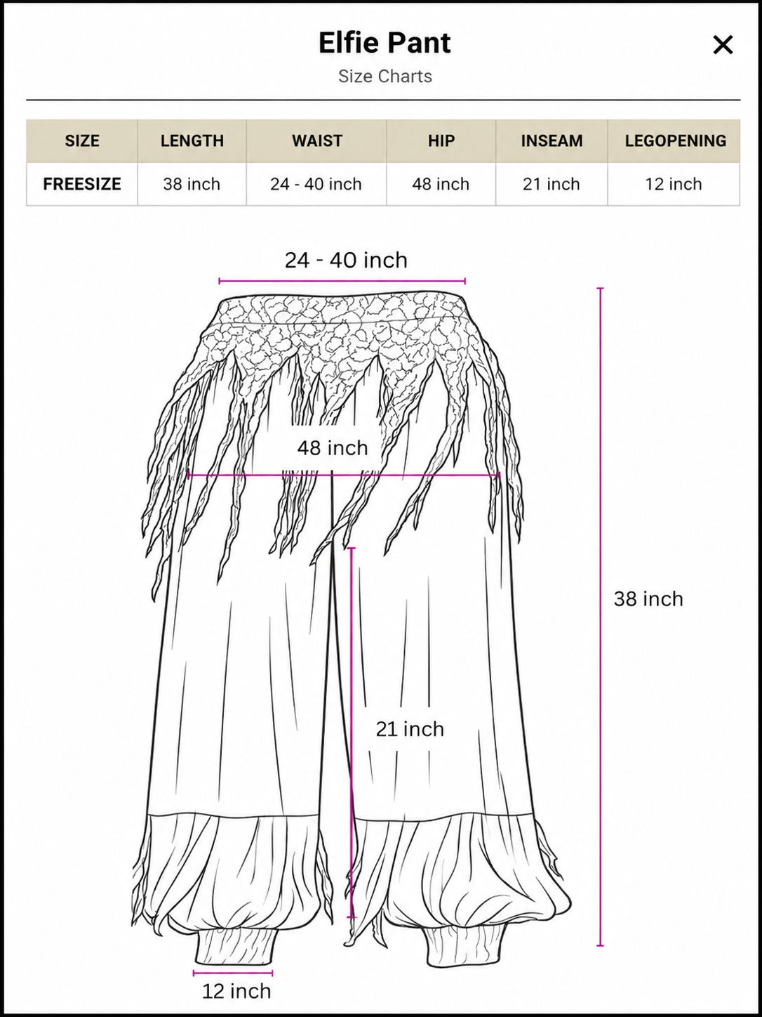 Elfie Pant
